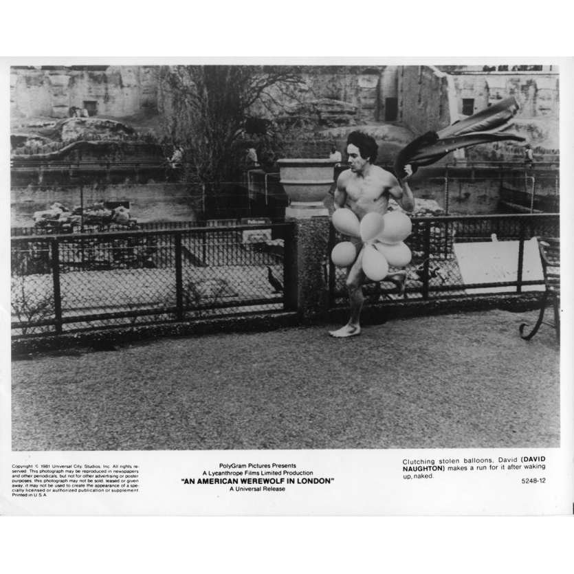 LE LOUP-GAROU DE LONDRES Photo de presse N05 - 20x25 cm. - 1981 - David Naughton, John Landis
