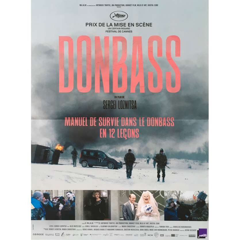 DONBASS Affiche de film - 40x60 cm. - 2018 - Valeriu Andriutã, Sergey Loznitsa