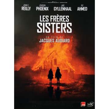 THE SISTERS BROTHERS Original Movie Poster - 15x21 in. - 2018 - Jacques Audiard, Joaquim Phoenix