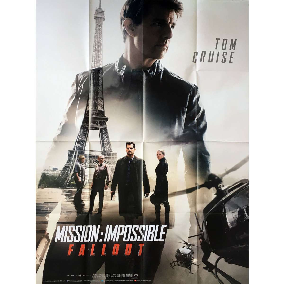 MISSION IMPOSSIBLE FALLOUT Movie Poster 47x63 in.