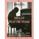SHUT UP AND PLAY THE PIANO Affiche de film - 40x60 cm. - 2018 - Gonzales, Peaches, Philipp Jedicke