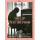 SHUT UP AND PLAY THE PIANO Affiche de film  - 40x60 cm. - 2018 - Gonzales, Peaches, Philipp Jedicke