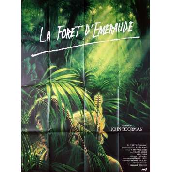 EMERALD FOREST Original Movie Poster - 47x63 in. - 1985 - John Boorman, Powers Boothe EMERALD FOREST Original Movie Poster - 47x63 in. - 1985 - John Boorman, Powers Boothe