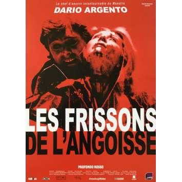 LES FRISSONS DE L'ANGOISSE Affiche de film - 40x60 cm. - R2018 - David Hemmings, Dario Argento LES FRISSONS DE L'ANGOISSE Affiche de film - 40x60 cm. - R2018 - David Hemmings, Dario Argento