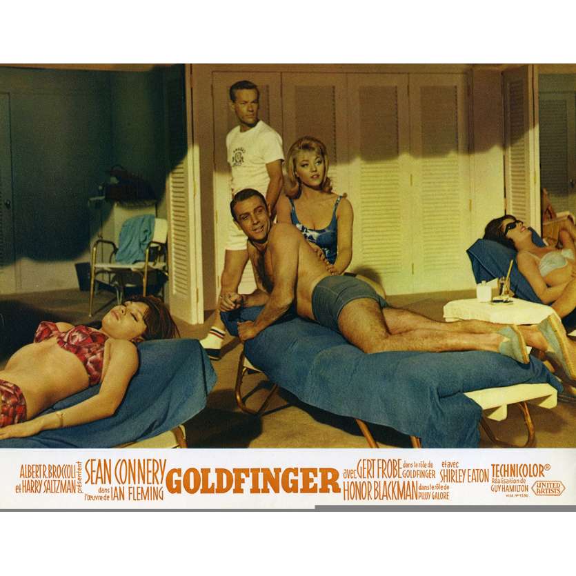GOLDFINGER Photo de film N09 - 21x30 cm. - 1964 - Sean Connery, Guy Hamilton