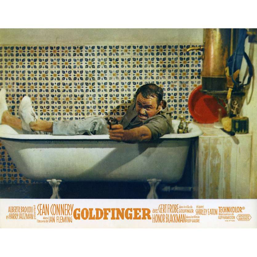 GOLDFINGER Photo de film N06 - 21x30 cm. - 1964 - Sean Connery, Guy Hamilton