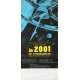 2001 L'ODYSSEE DE L'ESPACE Affiche de film  - 30x66 - 1968 - Keir Dullea, Stanley Kubrick