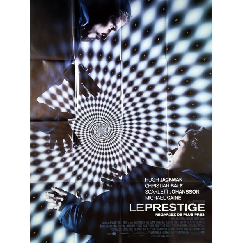 THE PRESTIGE Original Movie Poster - 47x63 in. - 2006 - Christopher Nolan, Hugh Jackman, Christian Bale