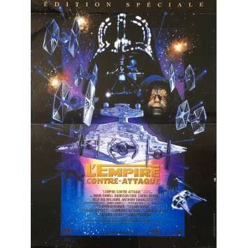 STAR WARS - L'EMPIRE CONTRE ATTAQUE Affiche de film - 40x60 cm. - 1980 - Harrison Ford, George Lucas STAR WARS - L'EMPIRE CONTRE ATTAQUE Affiche de film - 40x60 cm. - 1980 - Harrison Ford, George Lucas