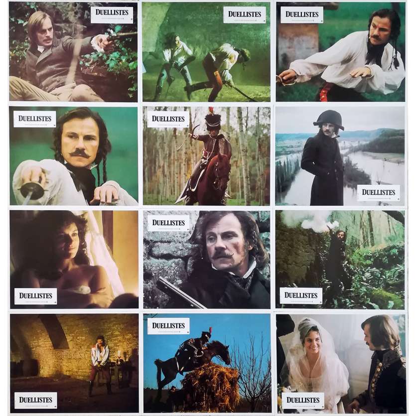 DUELLISTS Original Lobby Cards x12 - 9x12 in. - 1977 - Ridley Scott, Harvey Keitel