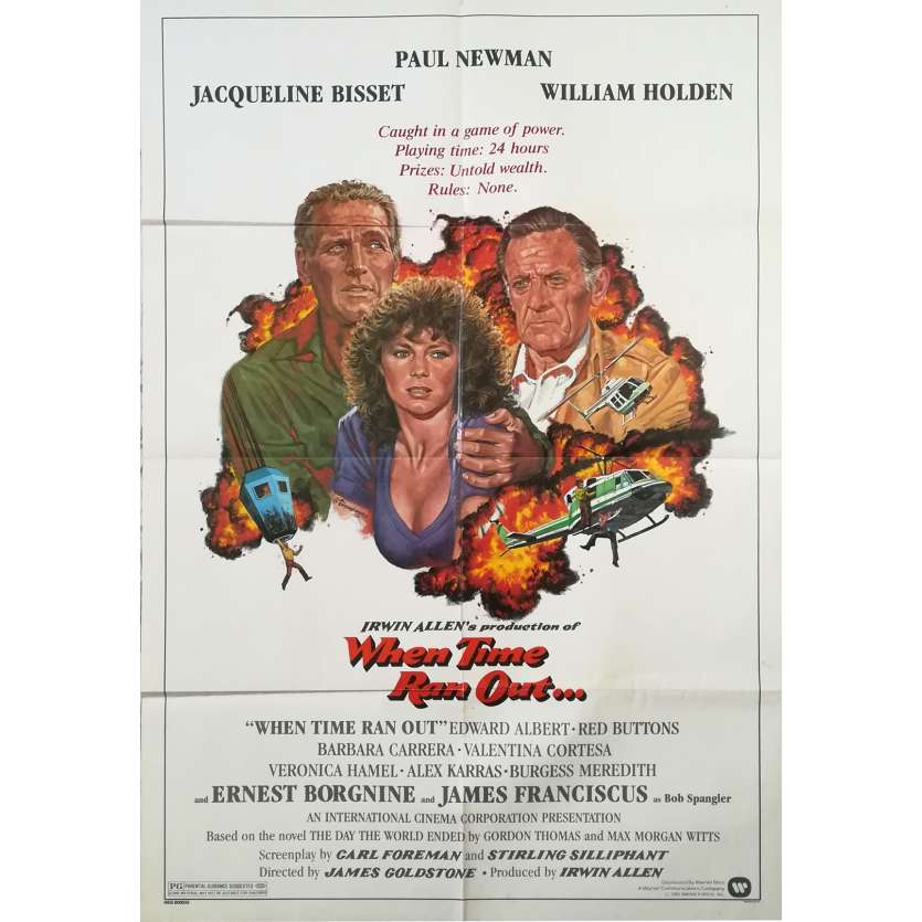 LE JOUR DE LA FIN DU MONDE Affiche de film  - 69x102 cm. - 1980 - Paul Newman, James Goldstone