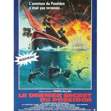 BEYOND THE POSEIDON ADVENTURE Original Movie Poster - 15x21 in. - 1979 - Irwin Allen, Michael Caine