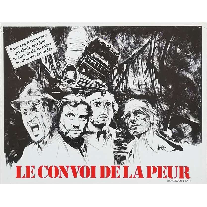 LE CONVOI DE LA PEUR Synopsis  - 21x30 cm. - 1977 - Roy Sheider, William Friedkin