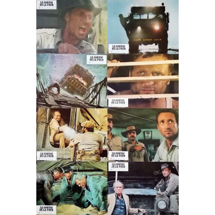 SORCERER Original Lobby Cards x16 - 9x12 in. - 1977 - William Friedkin, Roy Sheider