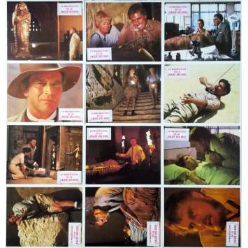 LA MALEDICTION DE LA VALLEE DES ROIS Photos de film x12 - 21x30 cm. - 1980 - Charlton Heston, Mike Newell