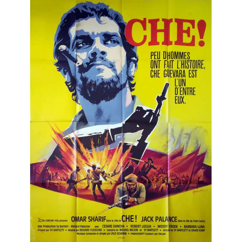 CHE ! Affiche de film - 120x160 cm. - 1969 - Omar Sharif, Richard Fleisher