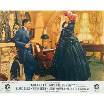GONE WITH THE WIND Original Lobby Card N11 - 10x12 in. - R1970 - Victor Flemming, Clark Gable
