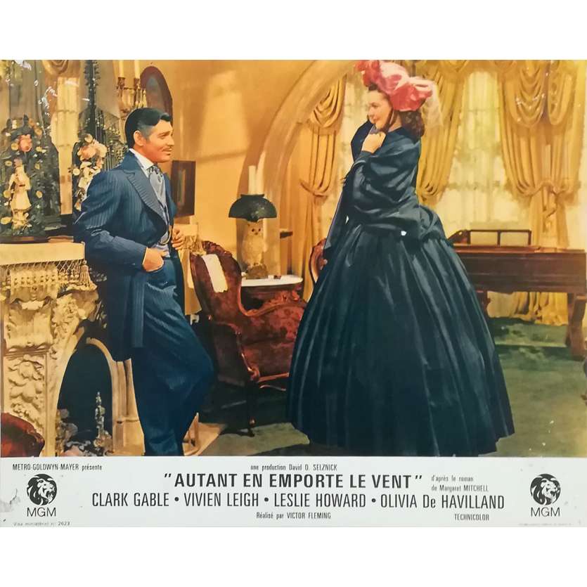 AUTANT EN EMPORTE LE VENT Photo de film N01 - 21x30 cm. - R1960 - Clark Gable, Victor Flemming