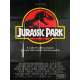 JURASSIC PARK Original Movie Poster  - 47x63 in. - 1993 - Steven Spielberg, Sam Neil