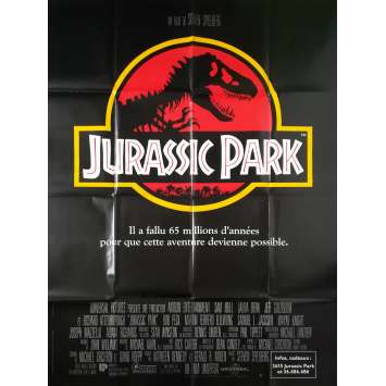 JURASSIC PARK Affiche de film - 120x160 cm. - 1993 - Sam Neil, Steven Spielberg JURASSIC PARK Affiche de film - 120x160 cm. - 1993 - Sam Neil, Steven Spielberg