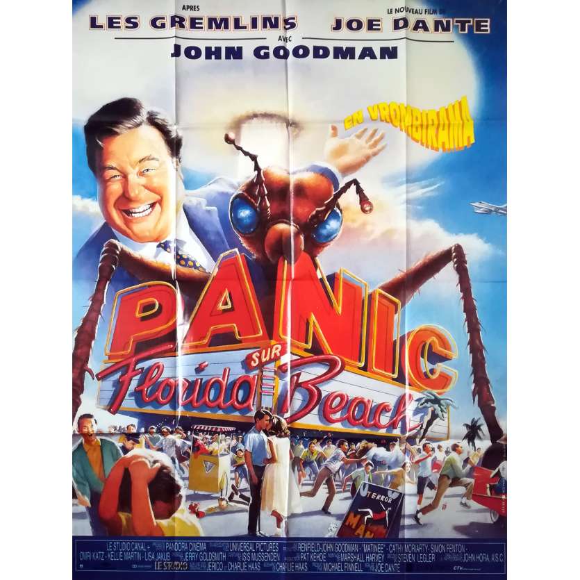 MATINEE Original Movie Poster  - 47x63 in. - 1993 - Joe Dante, John Goodman