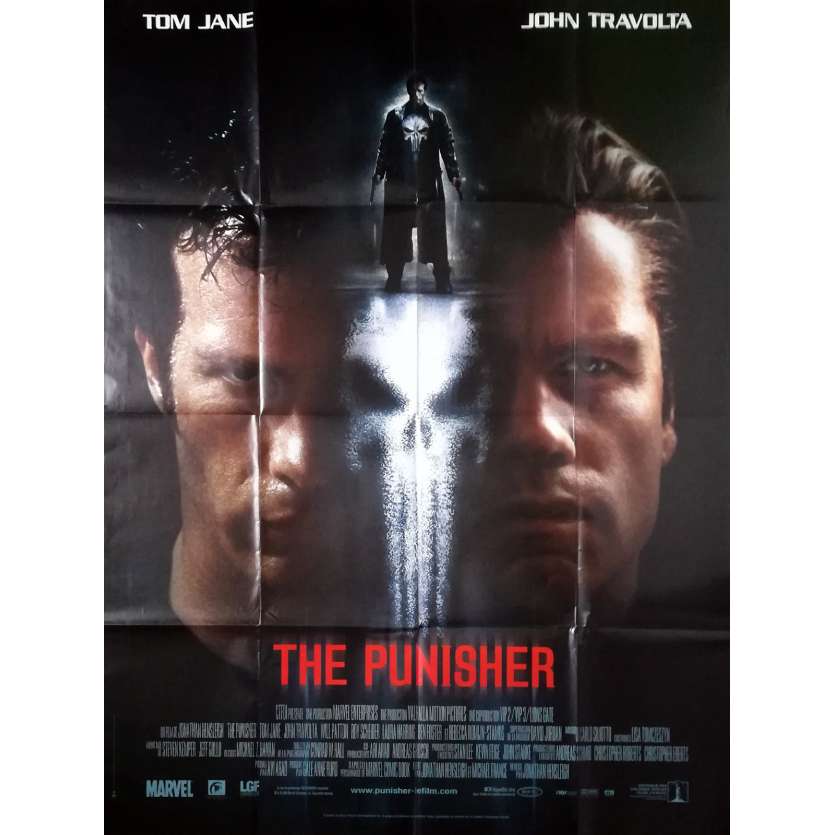 PUNISHER Affiche de film  - 120x160 cm. - 1989 - Dolph Lundgren, Mark Goldblatt