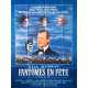 FANTOMES EN FETE Affiche de film - 120x160 cm. - 1988 - Bill Murray, Richard Donner