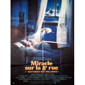 MIRACLE SUR LA 8ÈME RUE Affiche de film - 120x160 cm. - 1987 - Hume Cronyn, Matthew Robbins