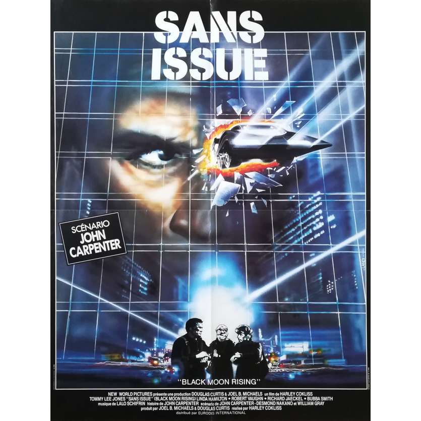 SANS ISSUE Affiche de film - 60x80 cm. - 1986 - Tommy Lee Jones, John Carpenter