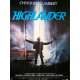 HIGHLANDER Original Movie Poster  - 47x63 in. - 1985 - Russel Mulcahy, Christophe Lambert