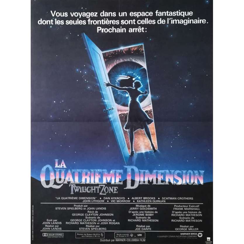 LA QUATRIEME DIMENSION Affiche de film - 40x60 cm. - 1983 - Dan Aycroyd, Joe Dante