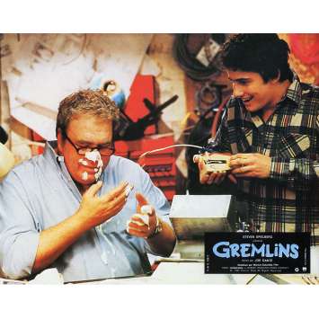 GREMLINS Original Lobby Card N06 - 9x12 in. - 1984 - Joe Dante, Zach Galligan