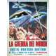 THE WAR OF THE WORLDS Original Movie Poster  - 55x70 in. - R1960 - Byron Haskin, Gene Barry