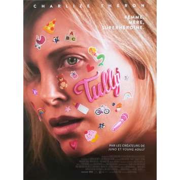 TULLY Affiche de film - 40x60 cm. - 2018 - Charlize Theron, Jason Reitman