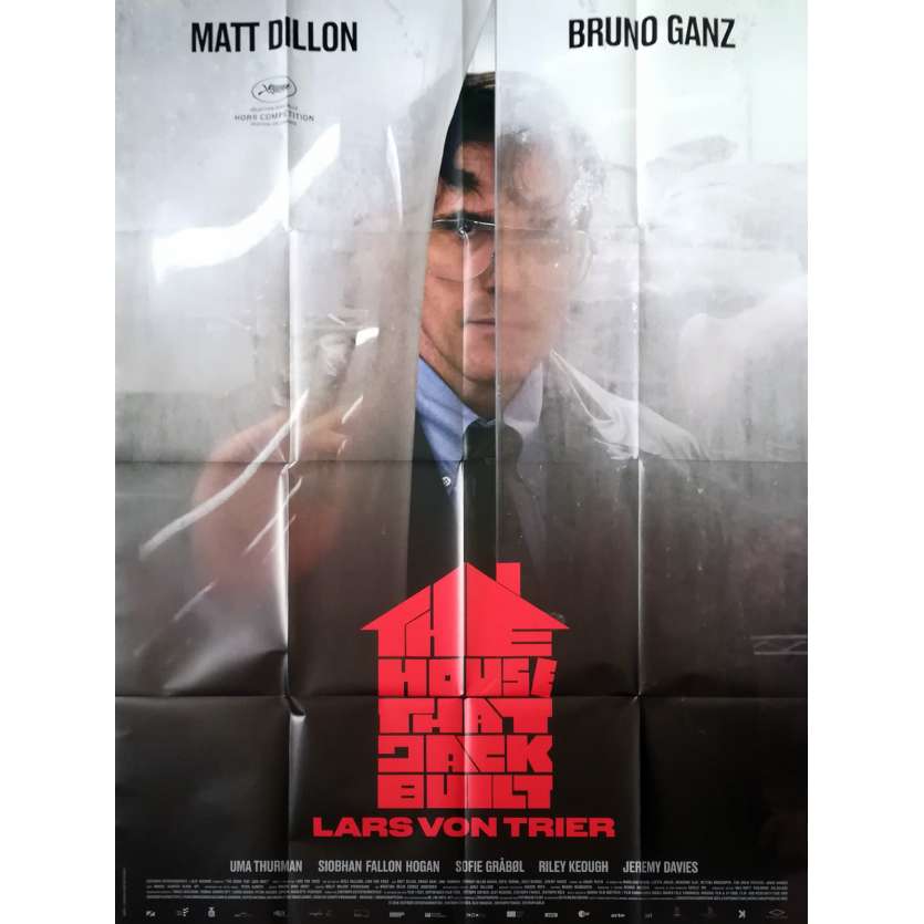 THE HOUSE THAT JACK BUILT Original Movie Poster - 47x63 in. - 2018 - Lars Von Trier, Matt Dillon