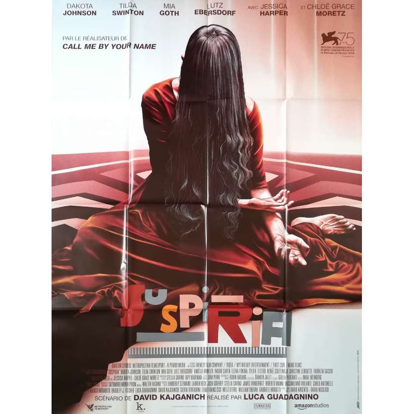 SUSPIRIA Original Movie Poster - 47x63 in. - 2018 - Luca Guadagnino, Dakota Johnson