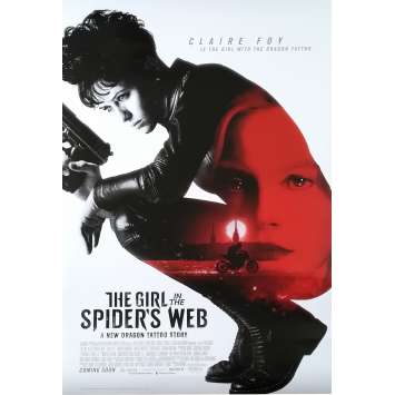 MILLENIUM THE GIRL IN THE SPIDER'S WEB Original Movie Poster - 27x40 in. - 2018 - Fede Alvarez, Claire Foy