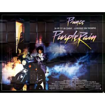 PURPLE RAIN Affiche de film - 400x300 cm. - 1984 - Prince, Billboard, Ultra-rare ! PURPLE RAIN Affiche de film - 400x300 cm. - 1984 - Prince, Billboard, Ultra-rare !