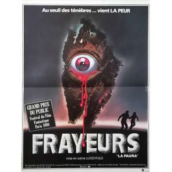 FRAYEURS Affiche de film - 40x60 cm. - 1980 - Catriona MacColl, Lucio Fulci FRAYEURS Affiche de film - 40x60 cm. - 1980 - Catriona MacColl, Lucio Fulci