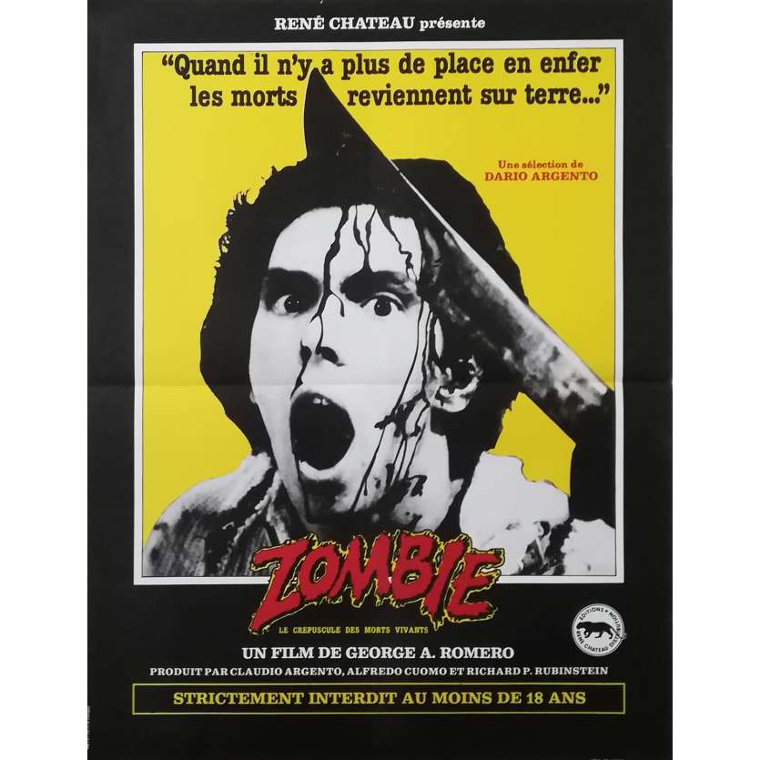 DAWN OF THE DEAD Original Movie Poster  - 15x21 in. - 1979 - George A. Romero, Sarah Polley