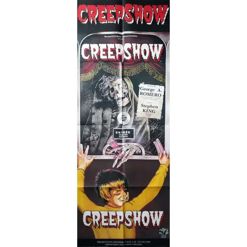 CREEPSHOW Original Movie Poster - 23x63 in. - 1982 - George A. Romero, Leslie Nielsen
