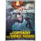 LE CONTINENT DES HOMMES POISSONS Affiche de film  - 120x160 cm. - 1979 - Barbara Bach, Sergio Martino