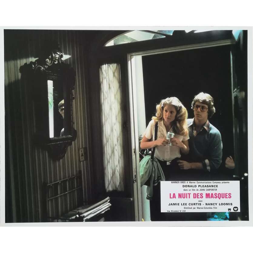 HALLOWEEN LA NUIT DES MASQUES Photo de film N05 - 21x30 cm. - 1978 - Jamie Lee Curtis, John Carpenter