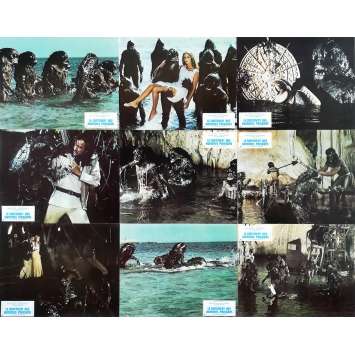 SOMETHING WAITS IN THE DARK Original Lobby Cards x9 - 9x12 in. - 1979 - Sergio Martino, Barbara Bach