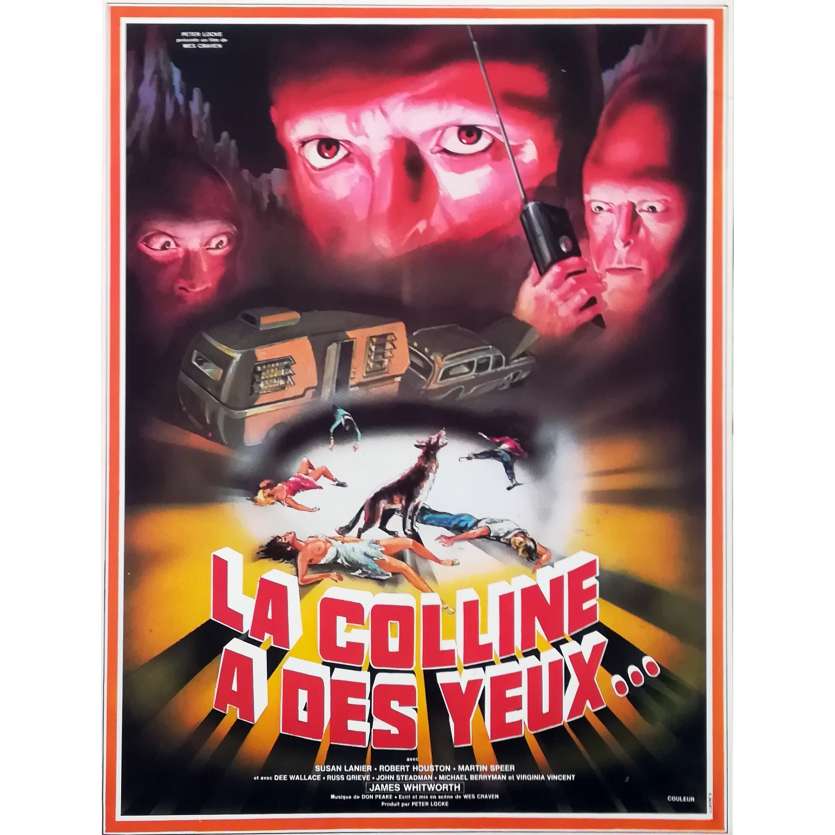 LA COLLINE A DES YEUX Synopsis - 21x30 cm. - 1977 - Michael Berryman, Wes Craven