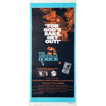 AMITYVILLE Affiche de film - 33x78 cm. - 1979 - James Brolin, Stuart Rosenberg AMITYVILLE Affiche de film - 33x78 cm. - 1979 - James Brolin, Stuart Rosenberg