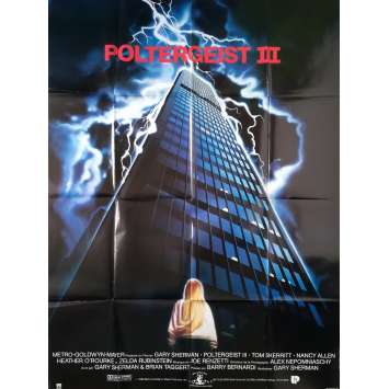 POLTERGEIST III Affiche de film - 120x160 cm. - 1988 - Heather O'Rourke, Gary Sherman