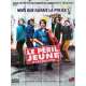 LE PERIL JEUNE Affiche de film  - 120x160 cm. - 1994 - Romain Duris, Cédric Klapisch