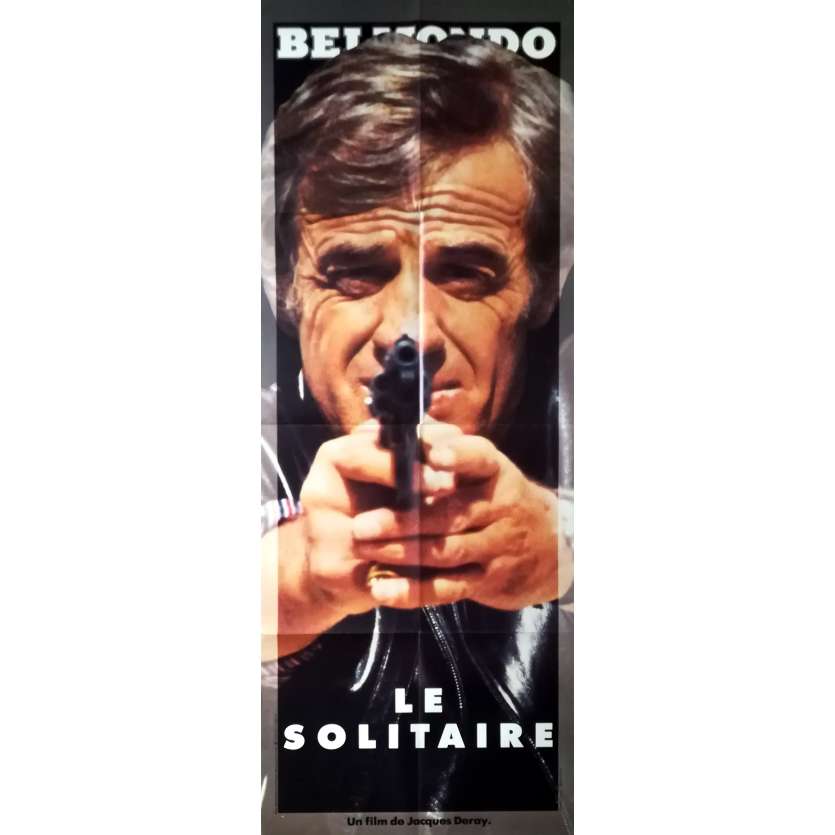 LE SOLITAIRE Affiche de film  - 60x160 cm. - 1987 - Jean-Paul Belmondo, Jacques Deray