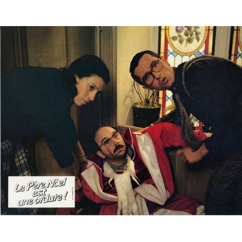 Costume Thierry Lhermitte Le Pere Noel Est Une Ordure LE PERE NOEL EST UNE ORDURE Lobby Card 9x12 in.